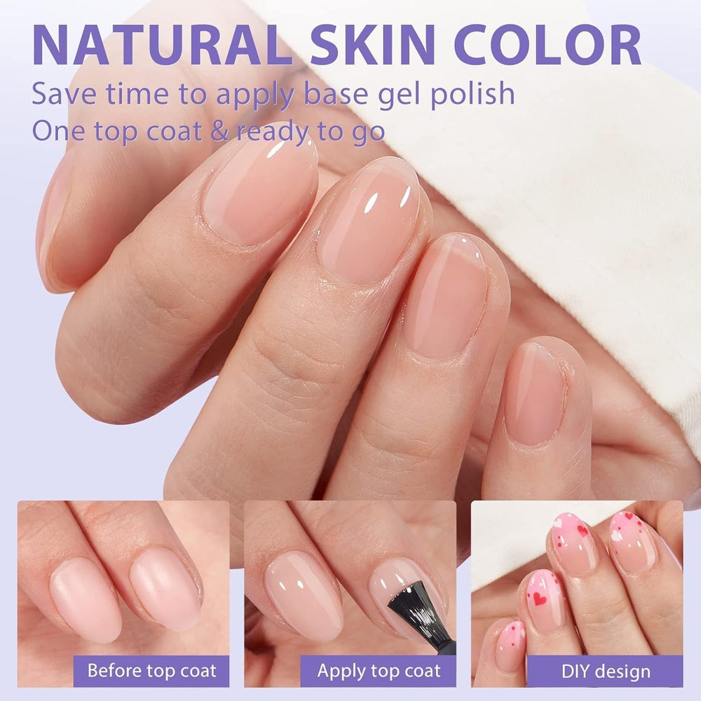 Btartbox Unghii Extra Scurte cu Gel Moale, Acoperire Completă, Tipuri de Unghii Scurte cu Formă de Migdale, 160 Bucăți, Unghii Artificiale XCOATTIPS PRE-PROIECTATE, Tipuri de Unghii Scurte cu Formă de Migdale pentru Extensii de Unghii