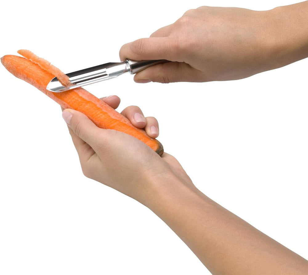 WMF Profi plus peeler 19 cm, curățător de legume, oțel inoxidabil Cromargan Peeler Naty Shop