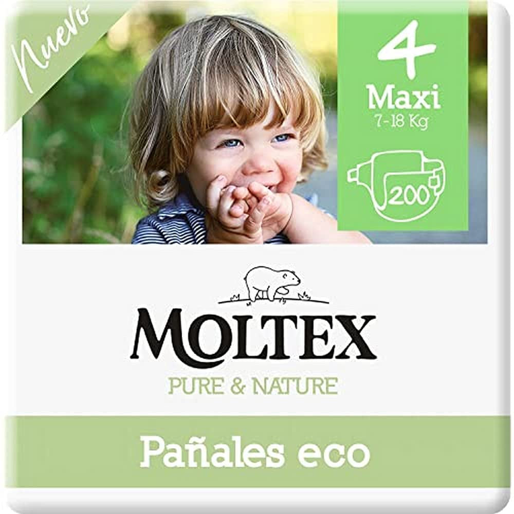 Scutece, mărimea 3 (4-10 kg), 224 scutece (4 pungi a câte 56 de bucăți)