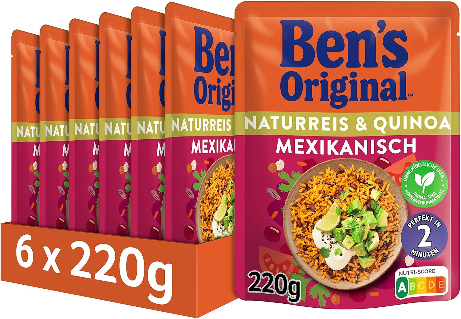 Orez natural expres BEN'S ORIGINAL™ 6 x 220g