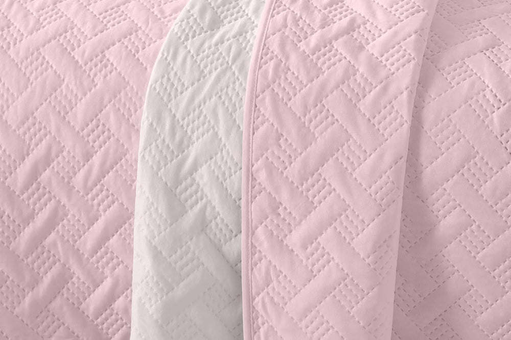 LISO - Cuvertură de pat pentru 105 Cm - Cuvertură de pat Bouti Bed - Primăvară și vară - 200X260 Cm - Roz Paturi si Cuverturi Besuche den Degrees home-Store