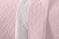 LISO - Cuvertură de pat pentru 105 Cm - Cuvertură de pat Bouti Bed - Primăvară și vară - 200X260 Cm - Roz Paturi si Cuverturi Besuche den Degrees home-Store