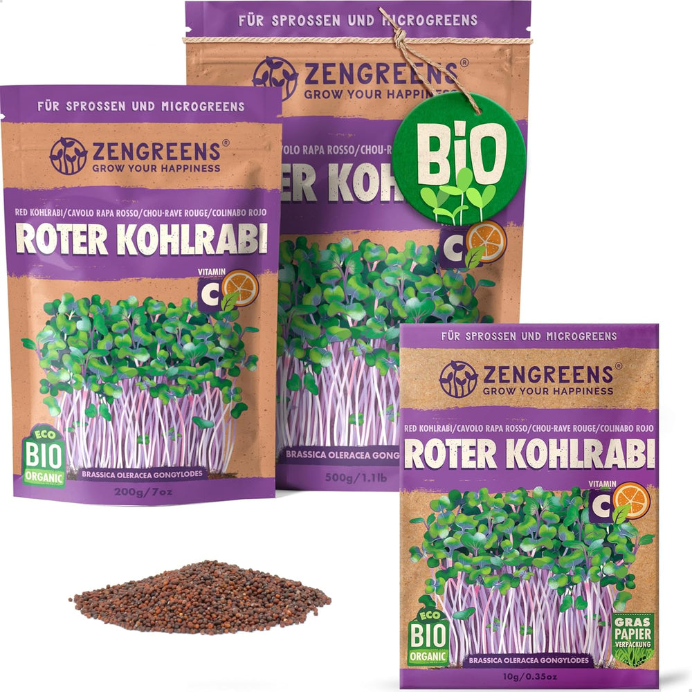 Bio Sonnenblumen Samen - Wähle Zwischen 10G, 200G Und 500G - Sonnenblume Mit Keimrate Von Über 97% - Keimsprossen - Sonnenblumensamen Zum Sprossen Ziehen - Wiederverschließbare Verpackung