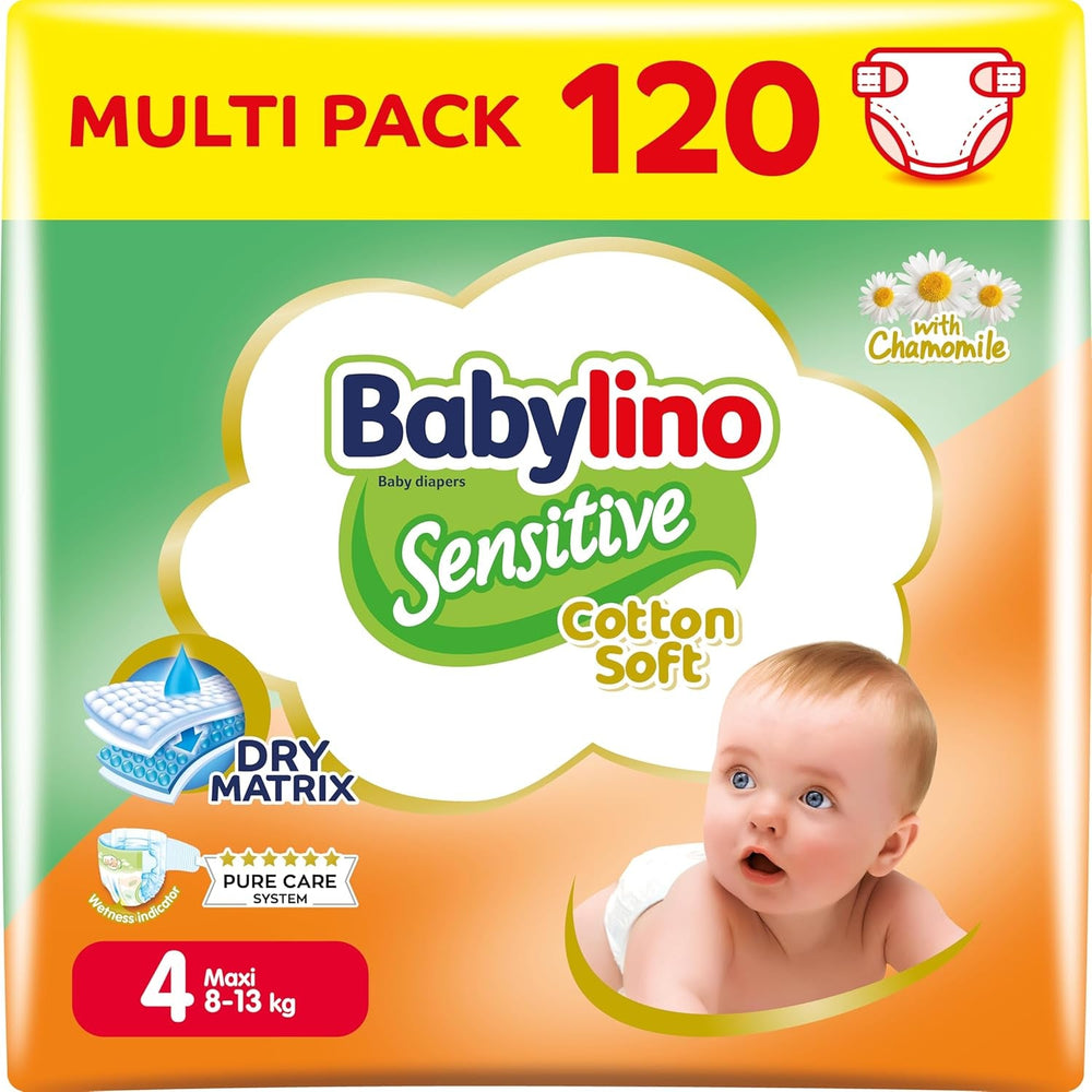 Scutece pentru bebeluși sensibili, mărimea 7, extra large plus (+15 kg), 14 bucăți