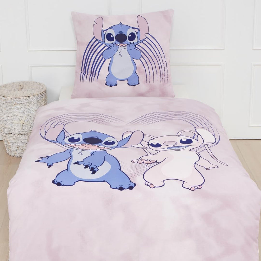 Lenjerie de pat Stitch, bumbac Lenjerie de pat - copii Naty Shop
