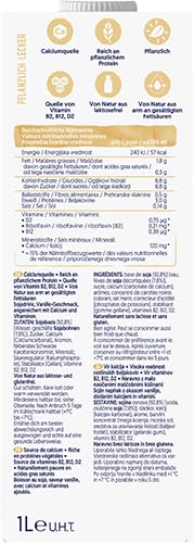Alpro Lapte Din Soia Vanilie 8x1L - Vegan Si Bogat In Calciu