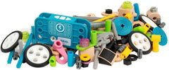 BRIO Builder 34591 Motor-Konstruktionsset 120 TLG. - Set mit Motor zum Konstruieren von Hubschraubern, Autos und beweglichen Objekten Builder Konstruktionssystem - Für Kinder ab 3 Jahren
