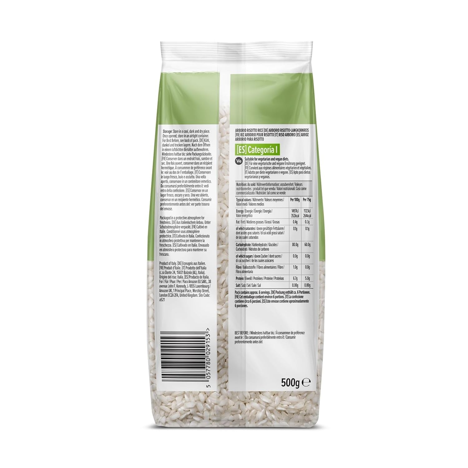 Orez Arborio de la Amazon, 500g