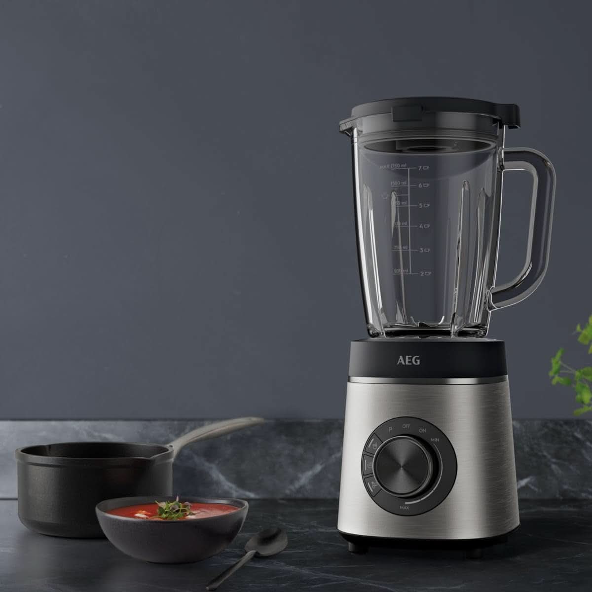 AEG TB6-1-6S STAND MIXER / Reglarea vitezei 3 Programe Smoothie ICE Funcție Bucatarie Naty Shop