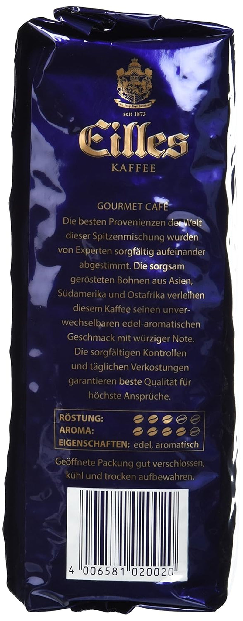 Cafea măcinată Eilles, pachet de 12 (12 x 500 g)