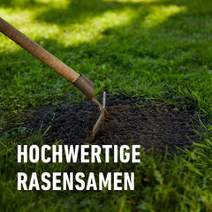 COMPO SAAT Strapazier-Rasen - Regenerationsstarker Strapazierrasen - Hochwertige Saatgutmischung Mit Premium-Mantelsaat - 2 Kg Für 100 M²