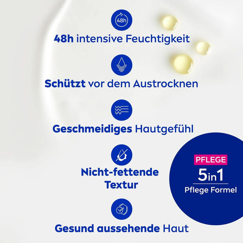 NIVEA Rich Body Milk, 250 ml Cosmetice si Infrumusetare Naty Shop
