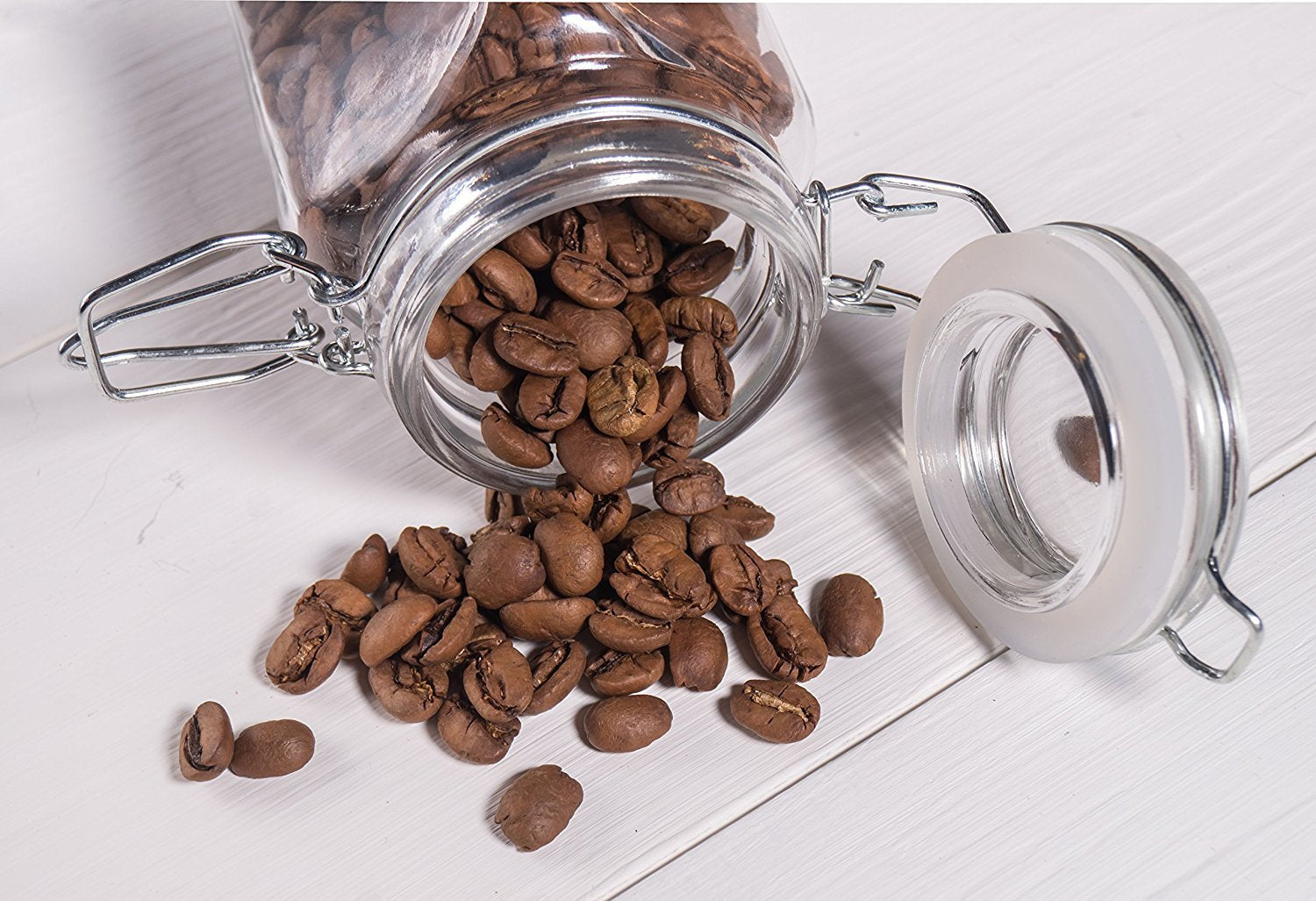 Jumbo Kaffee | Elefantenkaffee Maragogype (1000 g, Ganze Bohnen) - Die größten Bohnen der Welt, ohne Säure, extra mild