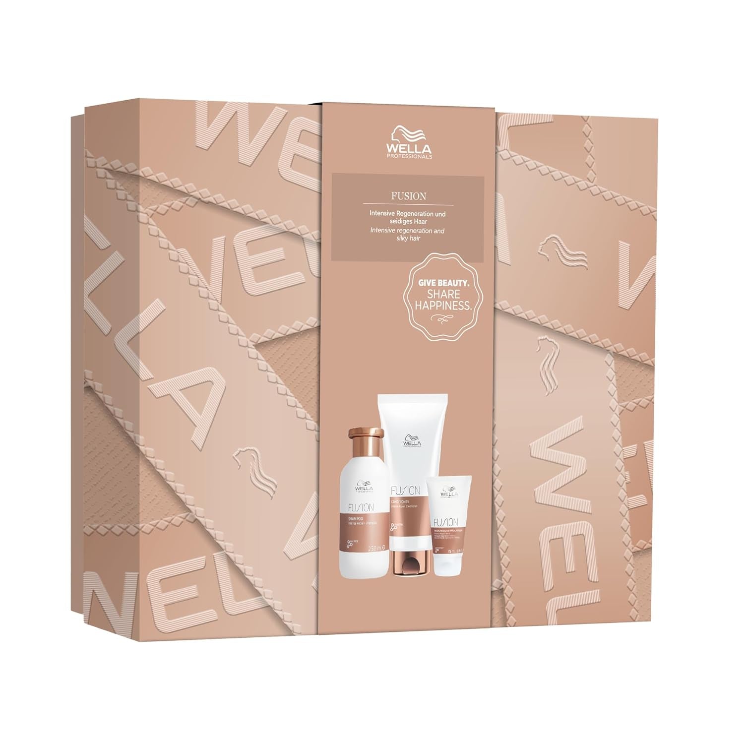 Wella Professionals Fusion Intense Repair - Îngrijire profesională pentru părul rupt Duș și baie Wella Set Advantage
