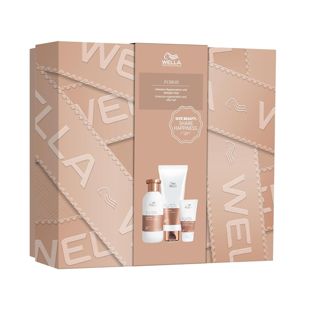 Wella Professionals Fusion Intense Repair - Îngrijire profesională pentru părul rupt Duș și baie Wella Set Advantage