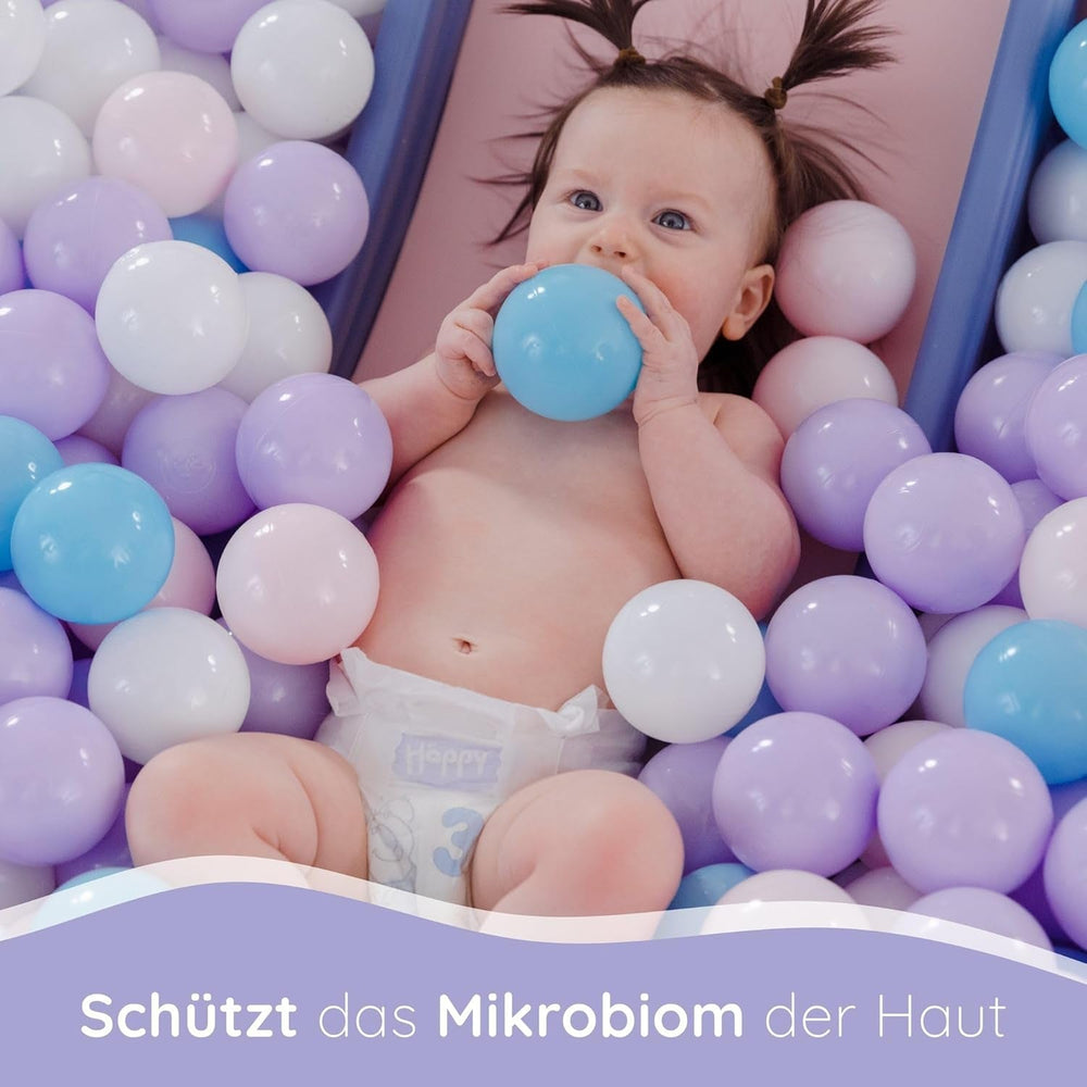 Scutece Bella Baby Happy Premium, mărimea 6, Junior Extra, 15+ kg, 96 de bucăți, sigiliu DERMATEST și OEKO-TEX, scutece de unică folosință pentru bebeluși