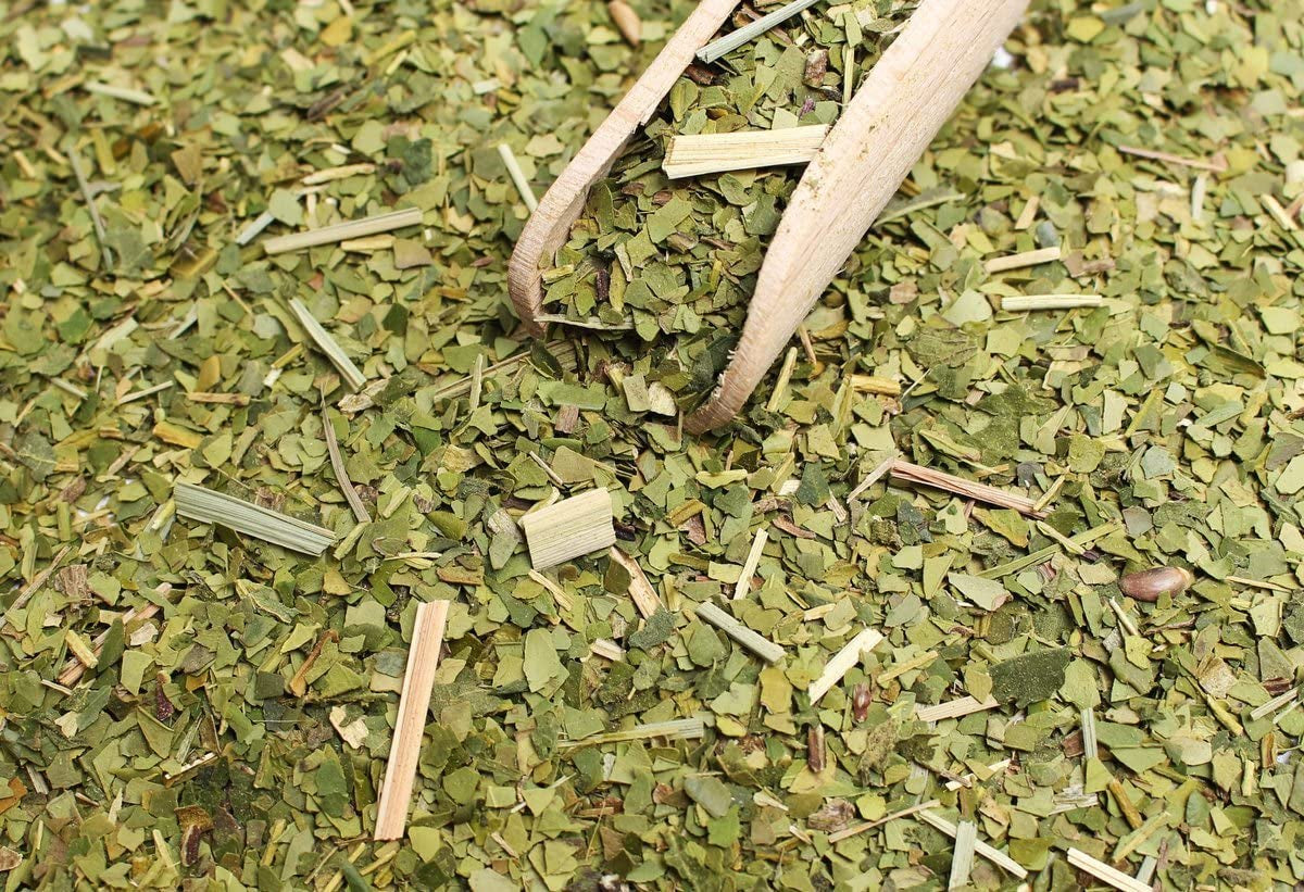 Ceai Mate BIO Organic ● Ceai Yerba Mate cu lemongrass ● 200 g Ceai Mate brazilian proaspăt ● Necopt, uscat cu aer cald ● Numai ingrediente organice ● Ceai verde vrac