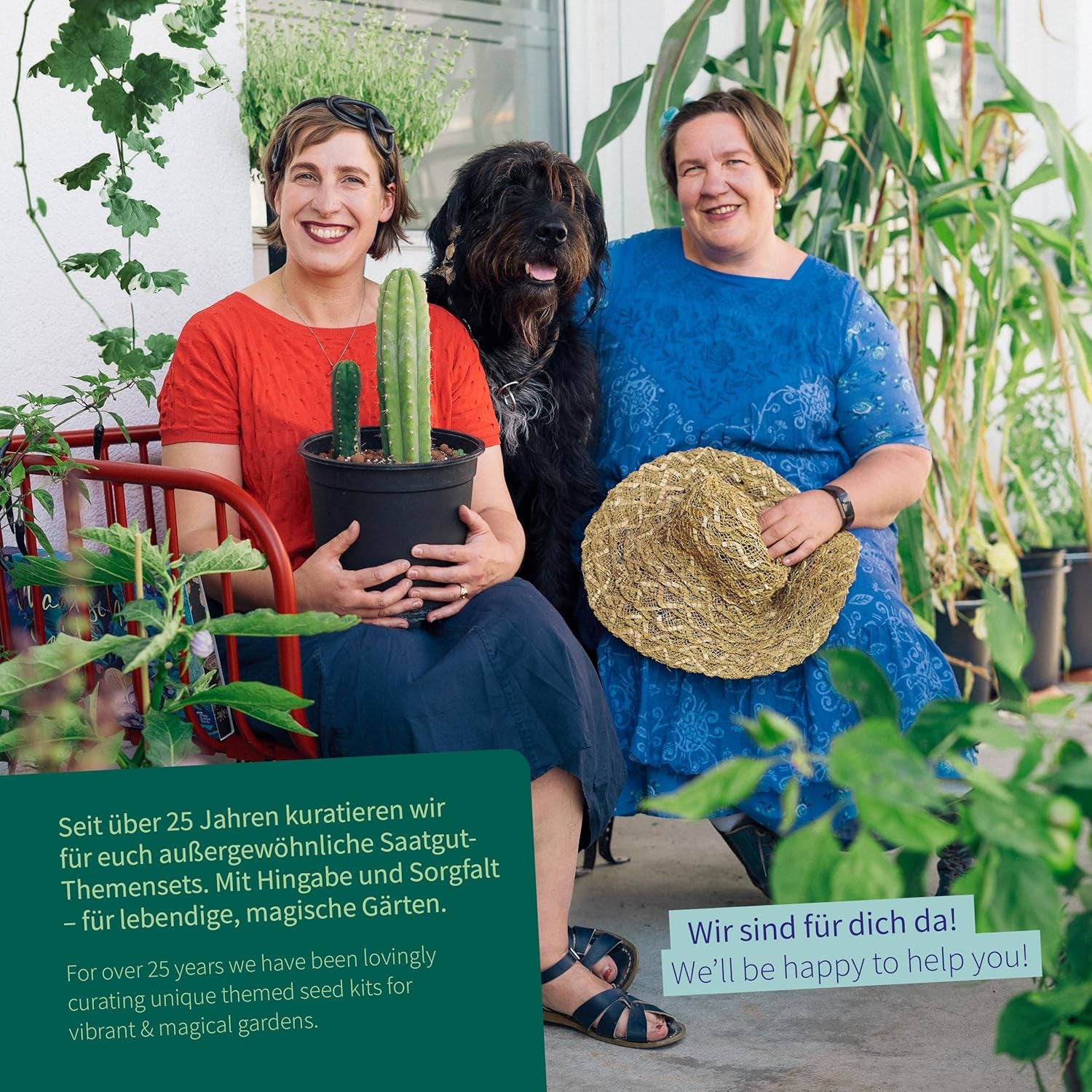 Magic Garden Seeds - Melonen Garten Saatgut-Box Mit 4 Sorten - Wassermelone, Honigmelone & Zuckermelone Für Hochbeet, Topf & Garten - Aromatisch & Süß