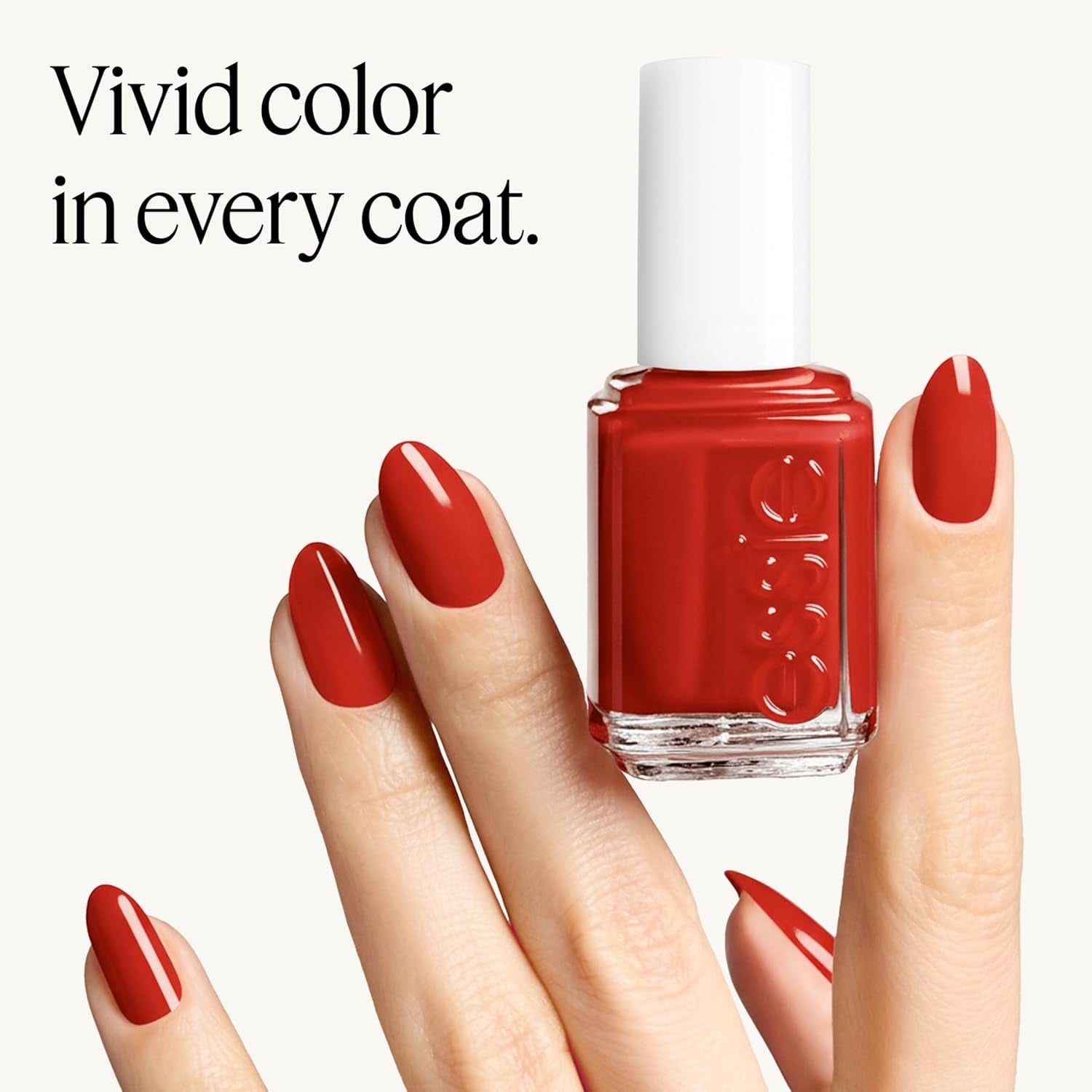 Oja Essie pentru unghii intens colorate, nr. 516 nailed it!, Roșu, 13,5 ml