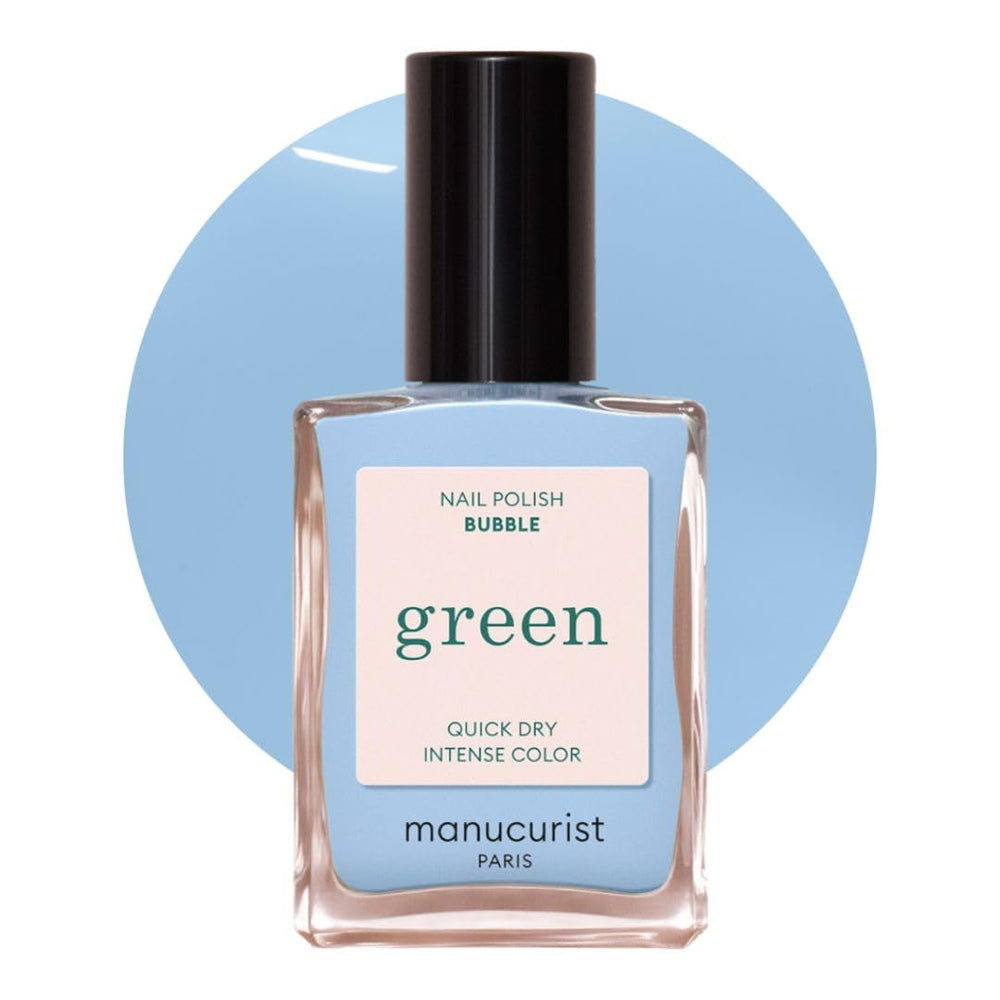 Manucurist Green - Oja Rosy Beige Shell Beige - Oja cu Uscare Rapidă - DIY Nails - Vegană 12-Free - Pe Bază de Plante - Oja - Fabricată în Franța