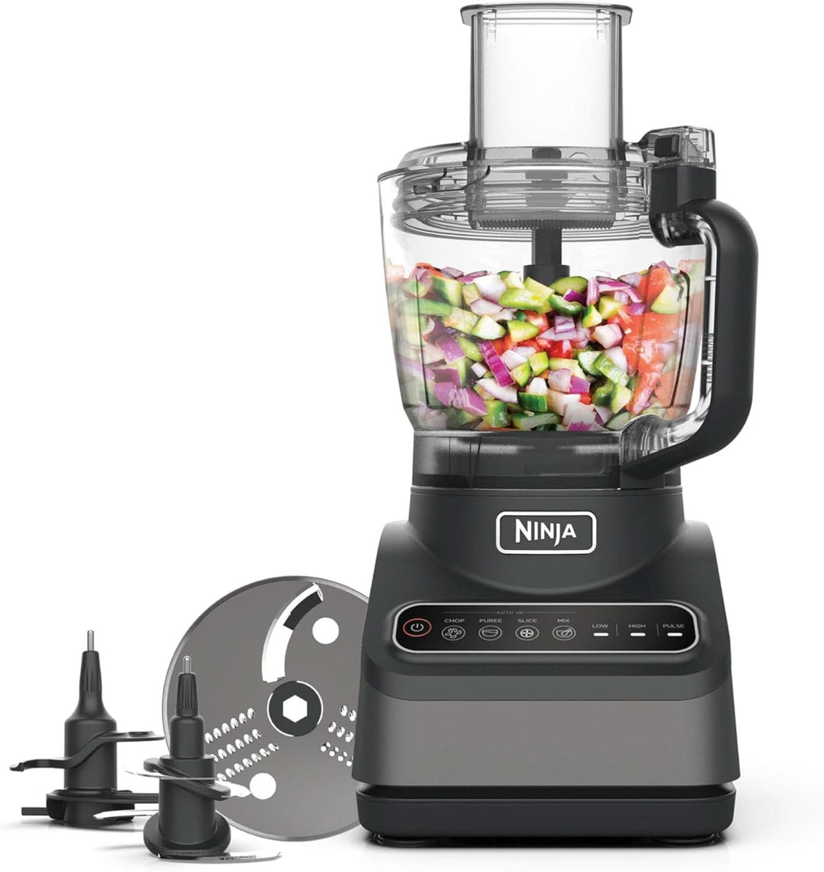 Robot de bucatarie tehnologie Auto-IQ Ninja BN650EU, 850W, 2.1L, Negru Naty Shop Robot de bucătărie