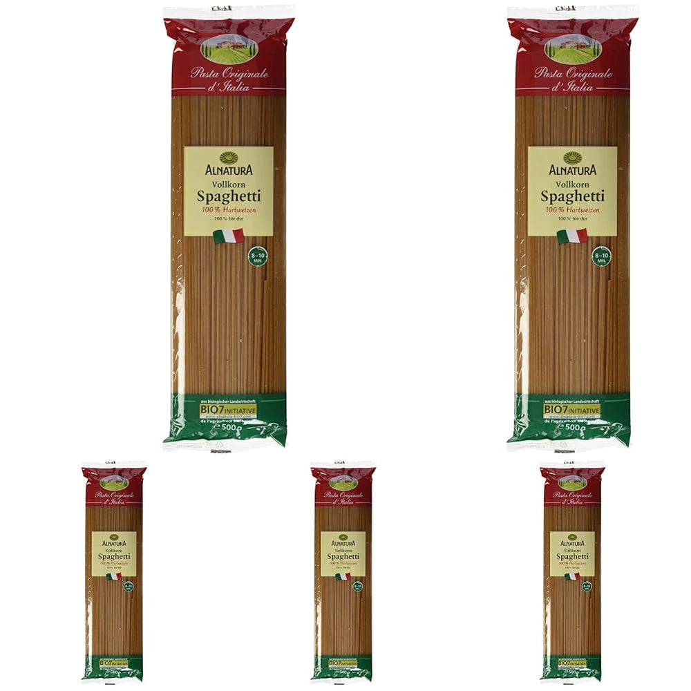 Spaghete din grâu integral organic, 500g
