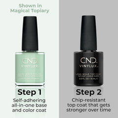 CND Vinylux - Oja de unghii de lungă durată - Oja clasică - Gilded Sage #433 15 ml