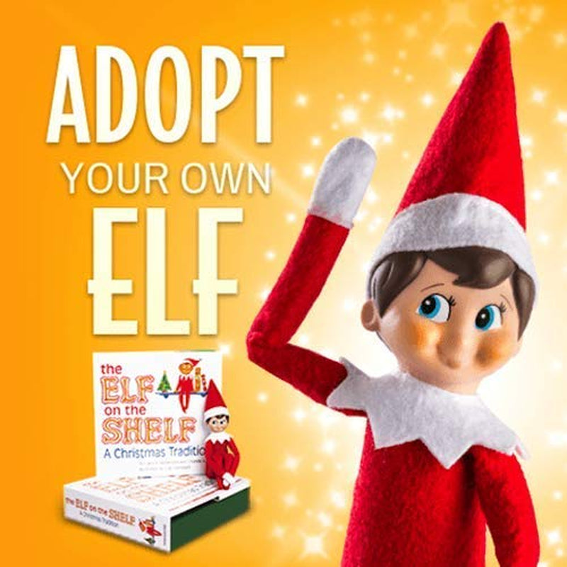 The Elf on the Shelf® Eine Weihnachtstradition | Junge mit Blauen Augen | inkl. zauberhaft illustriertem Buch, Erinnerungsbox & offizieller Adoptionsurkunde
