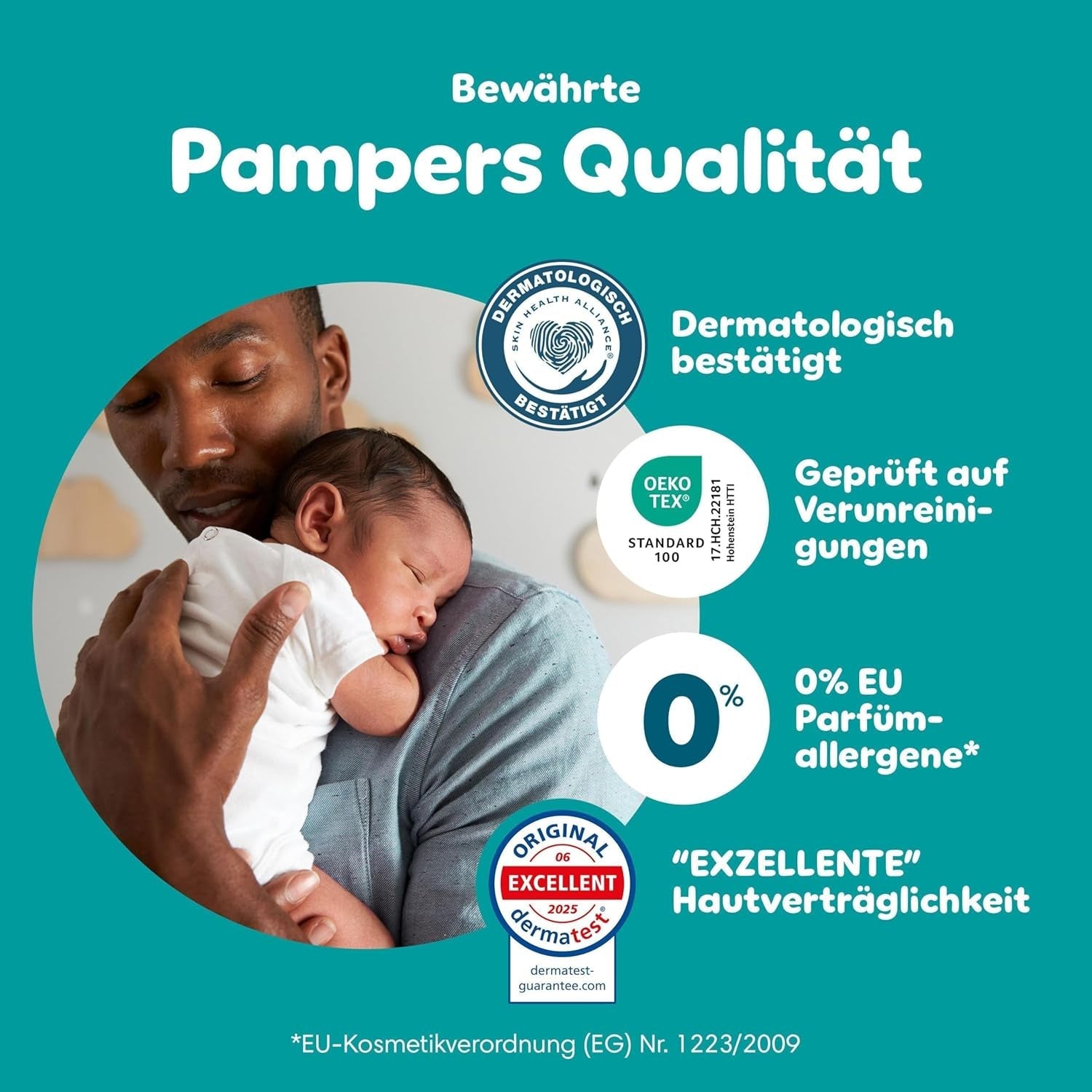 Scutece Pampers Baby-Dry Ediția Patrula Cățelușilor, mărimea 4, 222 de scutece, 9 kg - 14 kg, protecție împotriva scurgerilor de până la 100% și confort toată noaptea