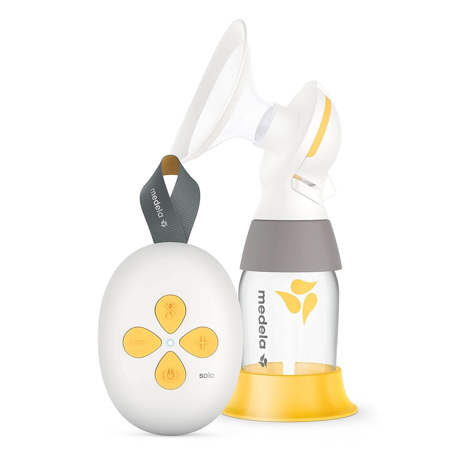 Pompa de sân electrică Medela Solo, cu pâlnie Personalfit Flex și tehnologie de extracție în 2 faze Accesorii Hrana si Alaptare Bebe Naty Shop