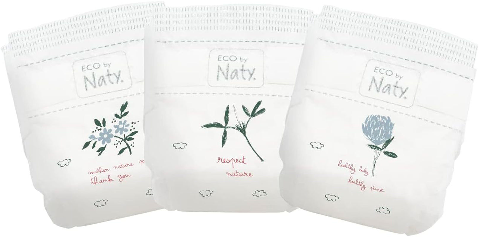 Scutece de unică folosință Eco by Naty Premium pentru piele sensibilă, mărimea 5, 11-25 kg, (1 x 22 bucăți)