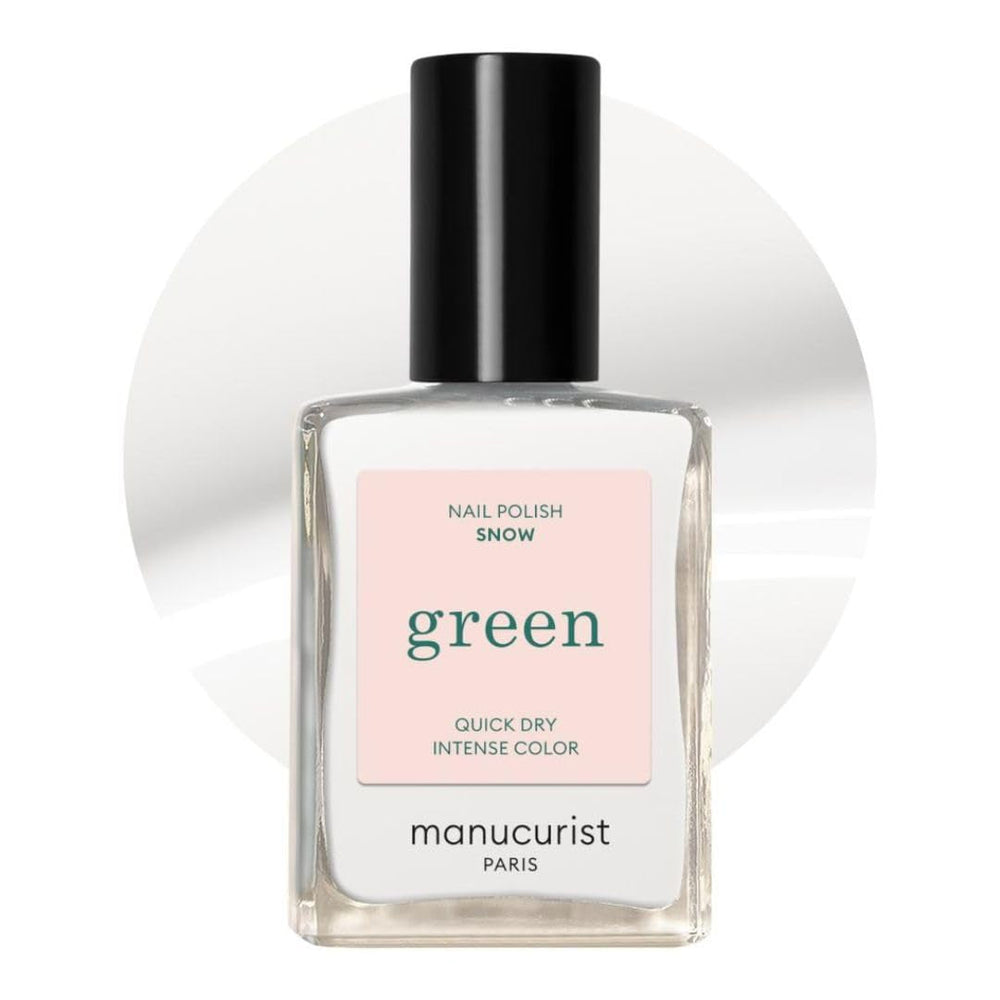 Manucurist Green - Oja Rosy Beige Shell Beige - Oja cu Uscare Rapidă - DIY Nails - Vegană 12-Free - Pe Bază de Plante - Oja - Fabricată în Franța