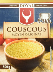 Cuscus – Cuscus ușor și pufos, cu o aromă ușor de nucă – O specialitate tipică nord-africană – 1 x 500 g