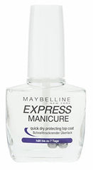 Maybelline New York Nail Care, strat de unghii cu uscare rapidă pentru manichiură expresă, transparent