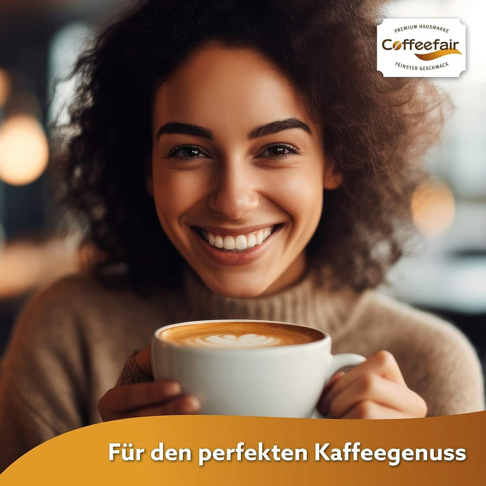 Coffeefair Cappuccino Topping 2 Instant-Milchpulver 10 x 1kg, Milchpulver für Kaffee- & Heißgetränkeautomaten, 20% Magermilchanteil, stabiler Milchschaum, ergiebig