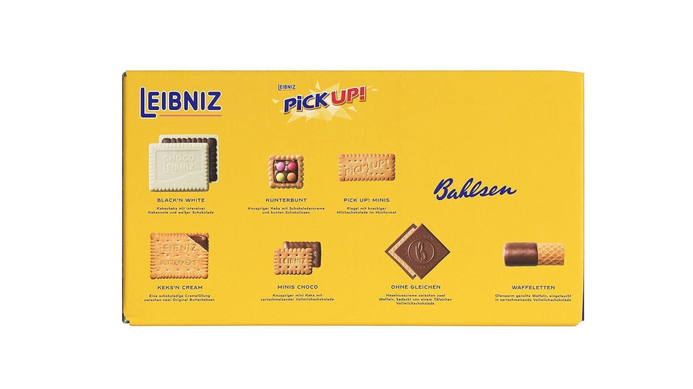 Bahlsen Familia Noastră de Biscuiți, Pachet de 9, Mix pentru Biscuiți cu 7 Varietăți Crocante de Biscuiți cu Ciocolată (9 x 280 g)