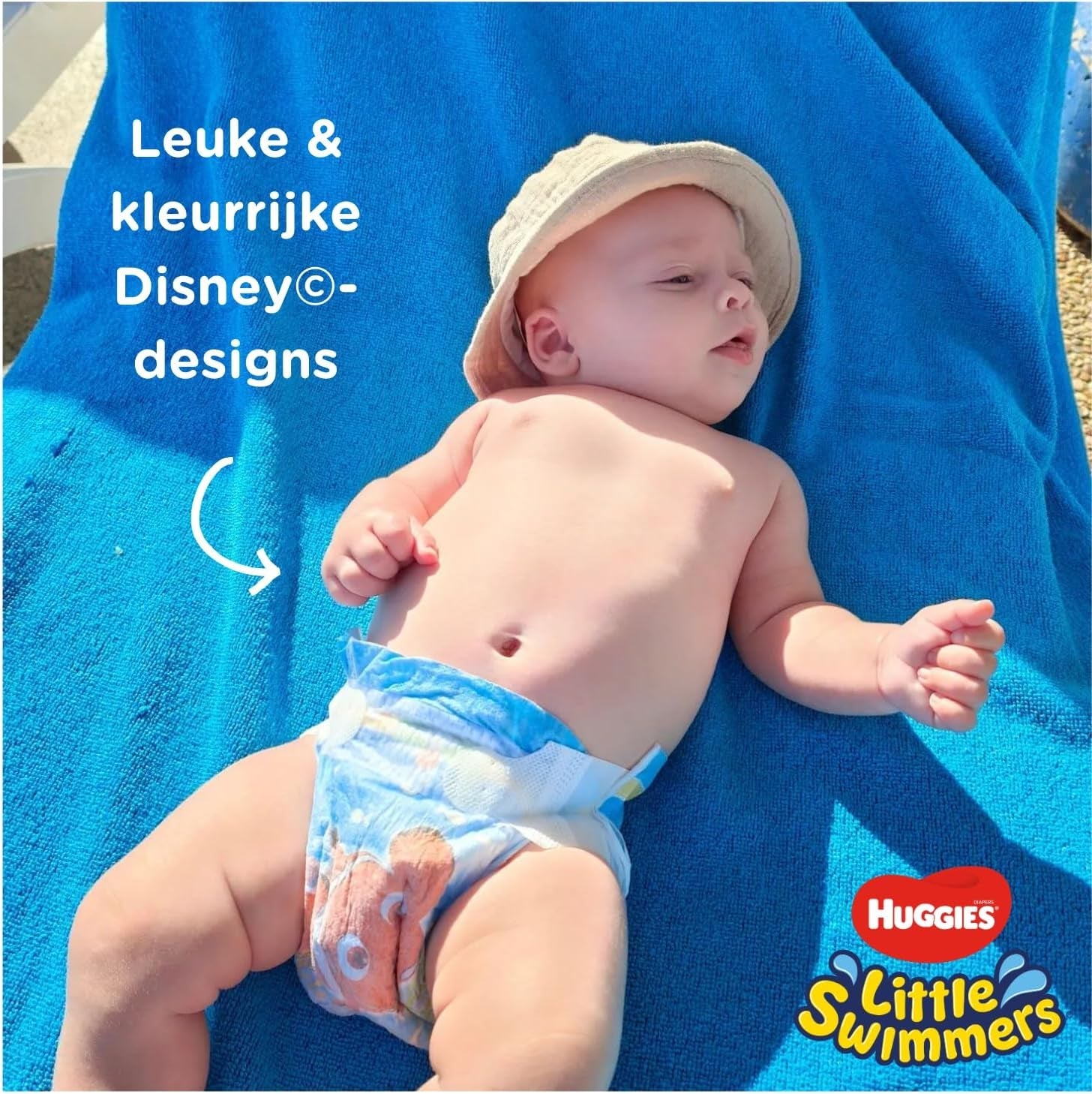 Scutece de înot de unică folosință Huggies Little Swimmers, mărimea 2-3 – 36 de chiloți în total
