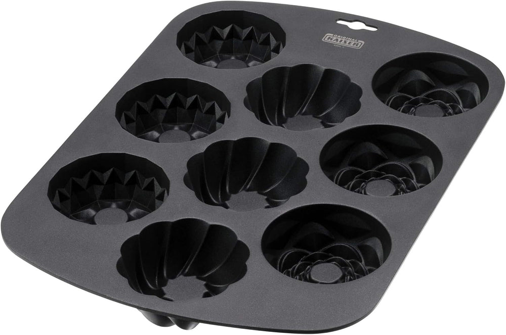 Tava pentru 9 brioșe Gugelhupf Original Kaiser Inspiration, 38 X 27 cm, acoperită antiaderent Naty Shop