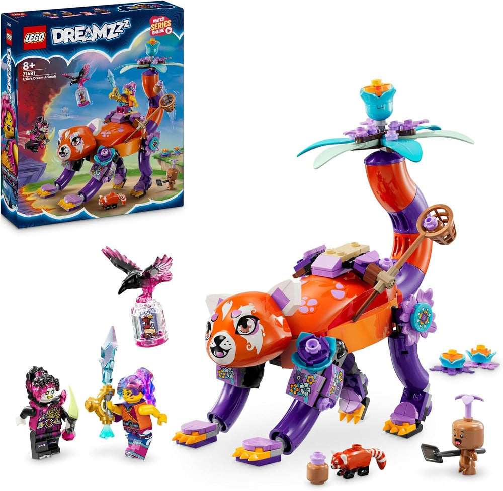LEGO DREAMZzz Mateo vs. Cyberhirn-Mech - Modularer Roboter zum Bauen und Spielen für Mädchen und Jungen ab 8 Jahren - in Skorpionfigur umbaubarn - inkl. Minifigur und Dreamling - Geschenkidee - 71495