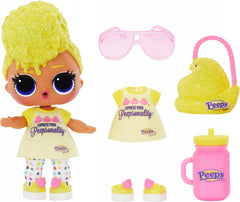 L.O.L. Surprise! Loves Mini Sweets Peeps - Tough Chick - Limitierte Auflage mit Frühlingsthema - Sammlerpuppe mit 7 Überraschungen - Für Mädchen, Jungen und Sammler ab 4 Jahren