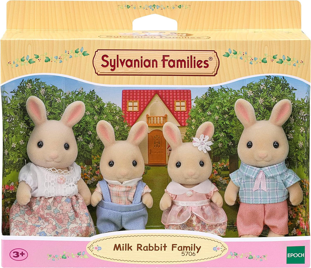 Sylvanian Families L5706 Milchhasen Familie - Figuren für Puppenhaus