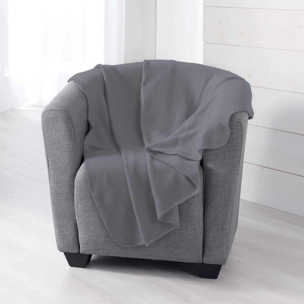 Douceur D'Intérieur, Milou pătură fleece antic roz, 125 X 150 Cm Paturi si Cuverturi Douceur d'IntÃ©rieur Antracit 125 X 150 Cm