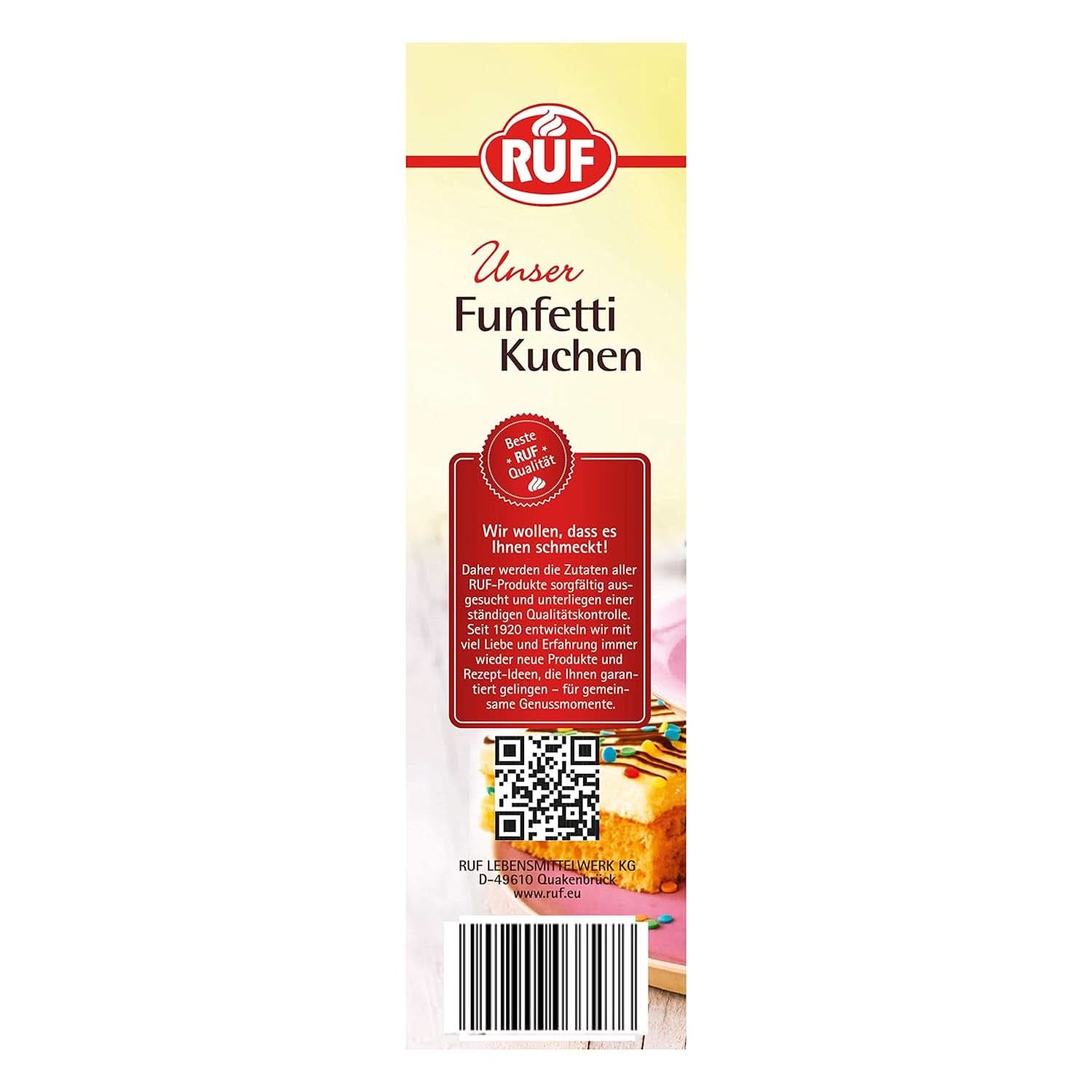 RUF Amestec pentru prăjituri, diverse culori Glazuri si Decor Naty Shop