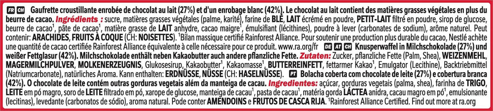 Nestlé Chunky Funky, napolitană crocantă în ciocolată cu lapte, pachet de 24 (24 x 40g)