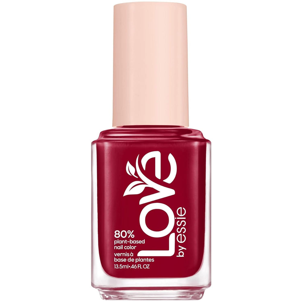 Oja de unghii de lungă durată Essie cu finisaj cremos, timp de uscare scurt și ciobire redusă, formulă vegană, LOVE by Essie, culoare: Nr. 200 doin' my best, verde intens, 1 x 13,5 ml