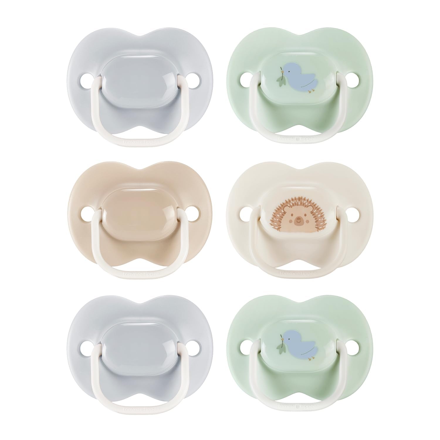 Suzete Tommee Tippee Anytime, 0-6 luni, pachet de 6 suzete simetrice, fără BPA