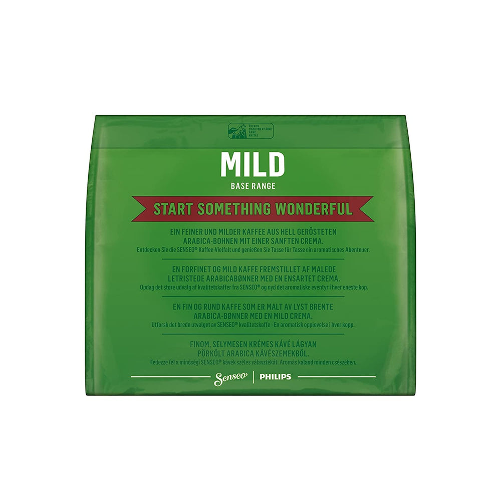 Senseo Pads Probierbox 5 Sorten, Vielfaltspaket, 5 x 16 Getränke, 80 Kaffeepads