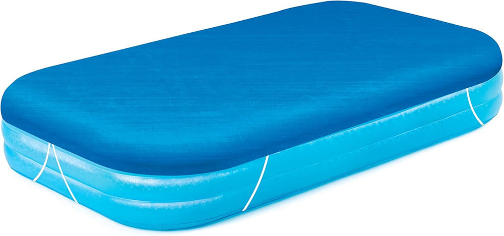 Prelată Bestway PE pentru piscine familiale 340 x 230 cm, albastră, dreptunghiulară