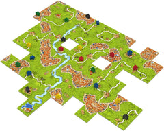 Hans im Glück, UNbox Now, Carcassonne V3.0, joc de bază, joc de familie, Jocul Anului 2001, 2-5 jucători, vârste 7+, 35 de minute de joc, germană