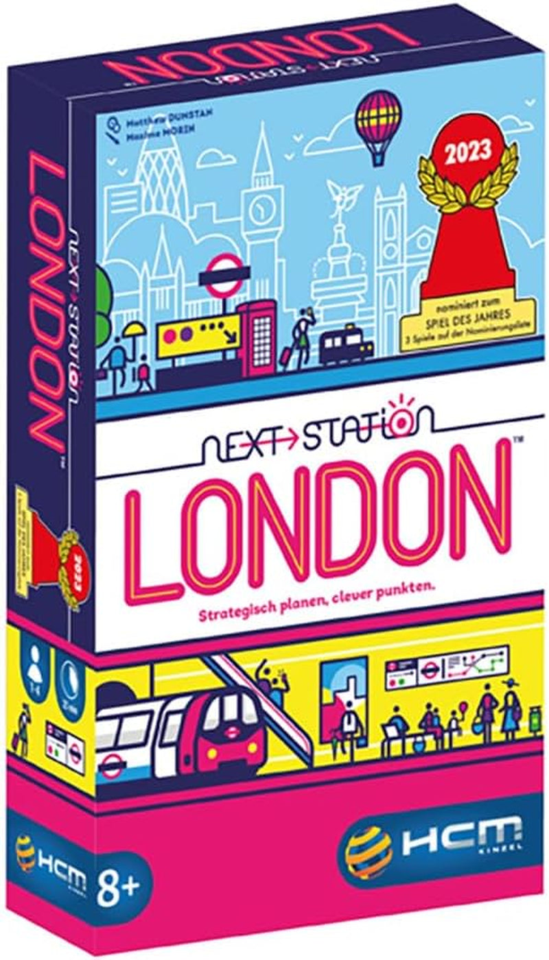 HCM Kinzel - Next Station Tokyo | Continuare a jocului nominalizat | Flip & Write - Noi linii de metrou pentru turismul din Tokyo | Îndemânare și strategie | Germană | 55214